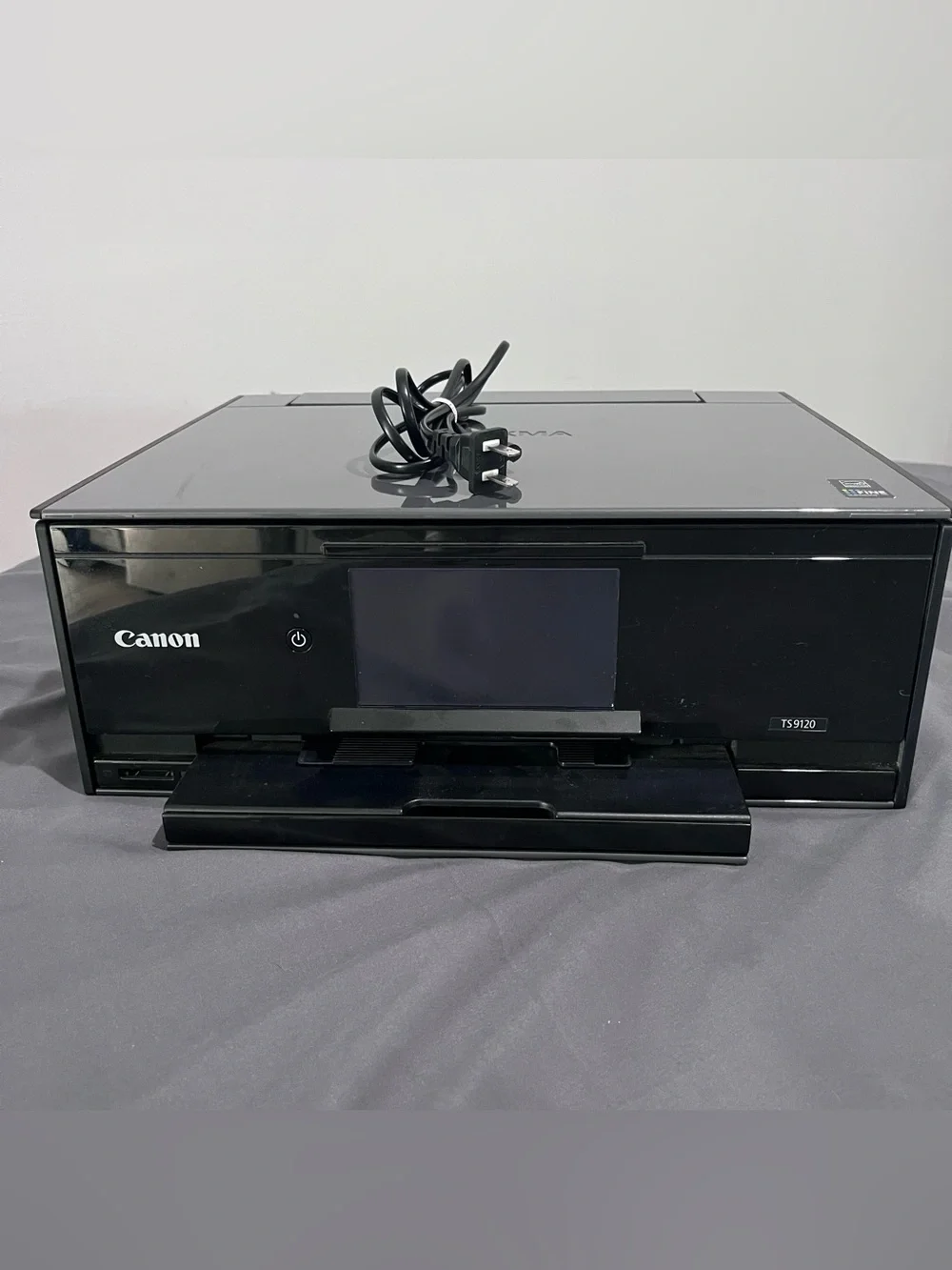 Canon TS9120 PIXMA Wireless Photo Printer Works For Parts Not Serviced Ink Low